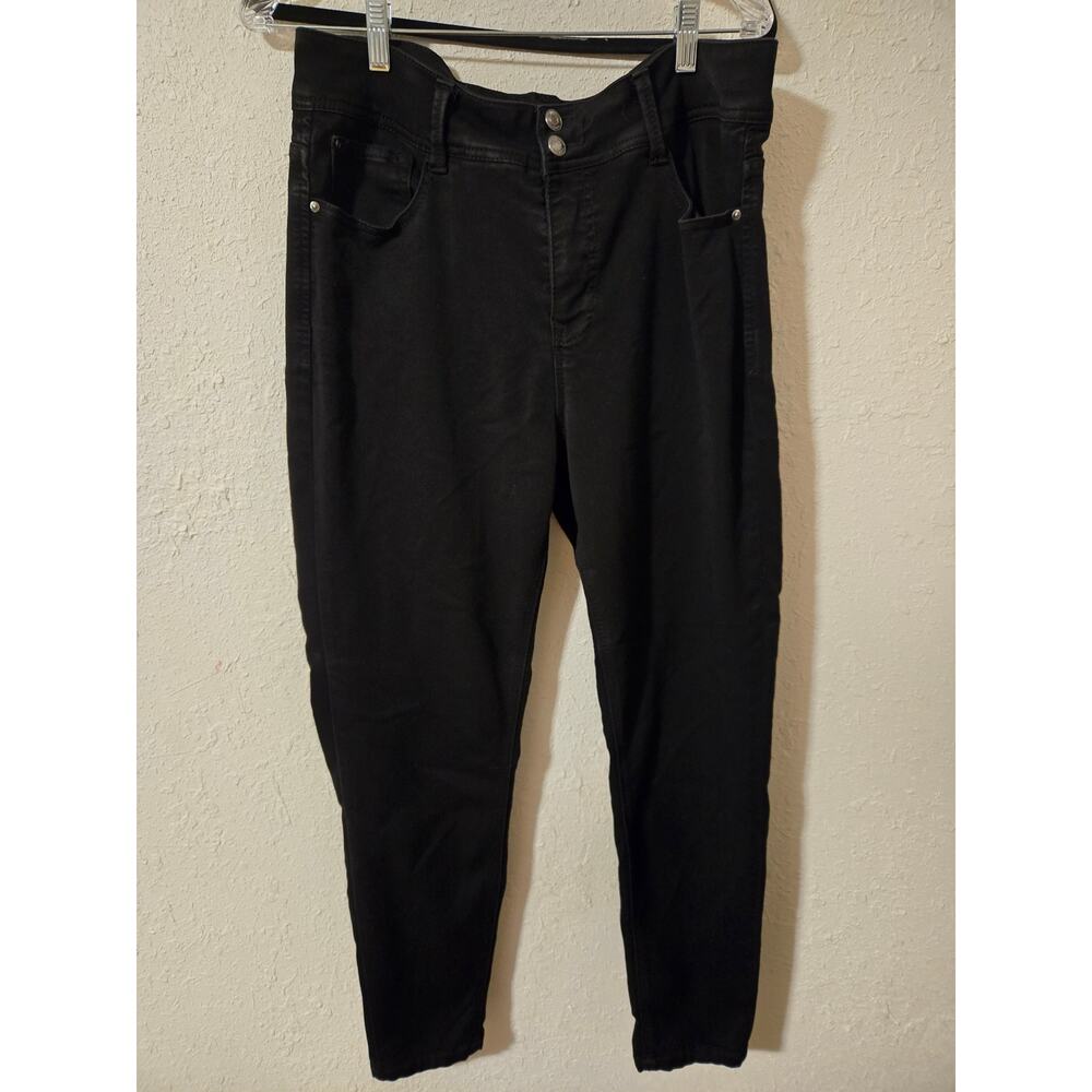 Angels black stretch pants